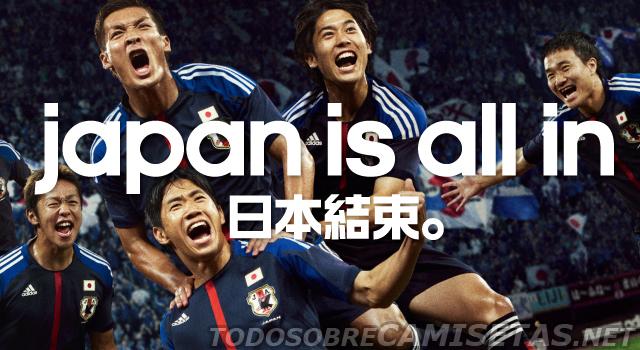 Nueva camiseta Adidas de Japón 2012