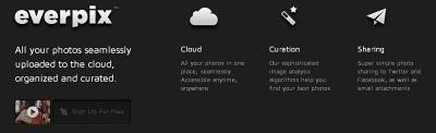 Everpix, nuevo servicio de alojamiento fotográfico