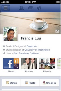 Timeline de Facebook disponible para iPad en enero 2012