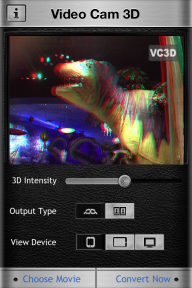 Graba y convierte vídeos en 3D