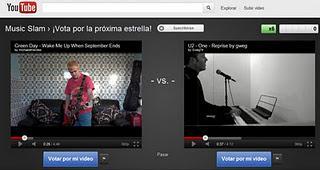 YouTube Slam, el duelo de vídeos