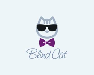 Diseños de logotipos creativos de gatos