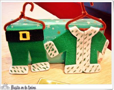 Minileños de chocolate y pasas