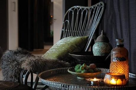 Una casa con decoración intercultural