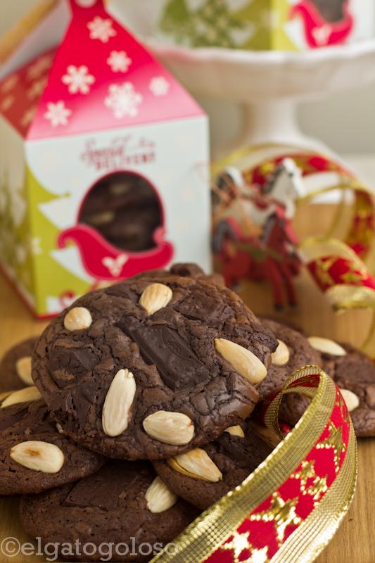 Galletas de chocolate para regalar