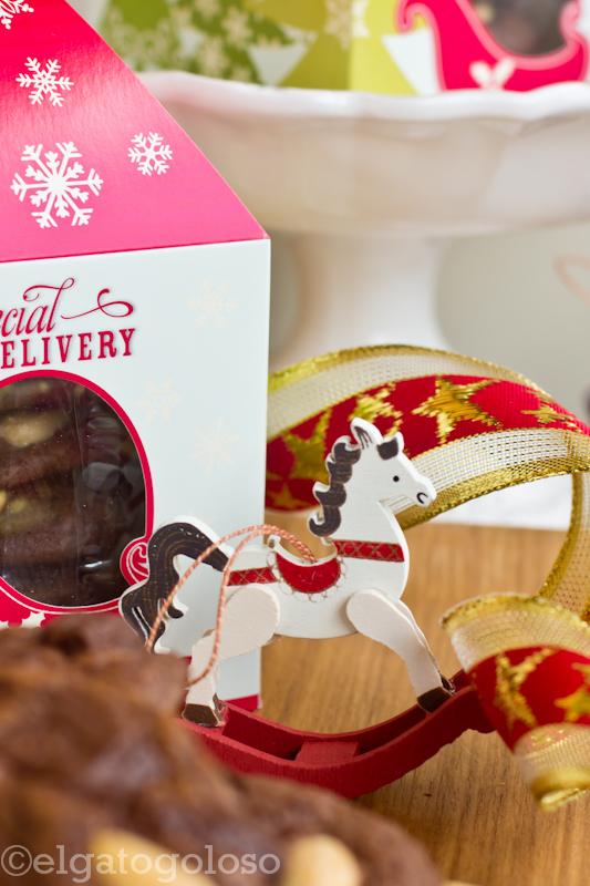 Galletas de chocolate para regalar
