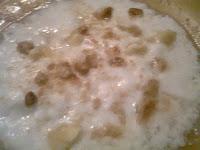 Yogurt con galletas y plátano