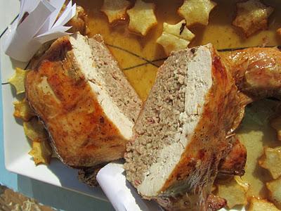 POLLO RELLENO DE CARNE