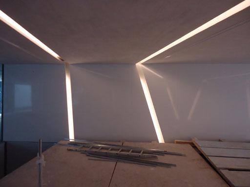 Os dejamos más imágenes de obra de la vivienda en la Costa Brava