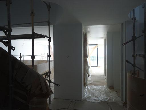 Os dejamos más imágenes de obra de la vivienda en la Costa Brava