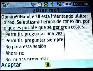 Configuración WiFi Samsung Chat 335 Opera Mini Youtube