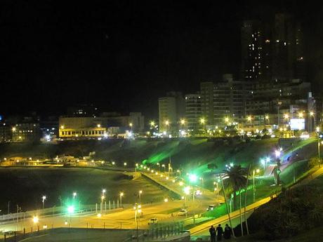 Mar del Plata de noche