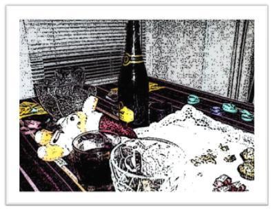 Invitada por Navidad…