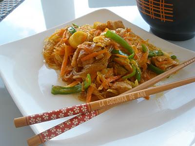 YAKISOBA (Fideos japoneses)