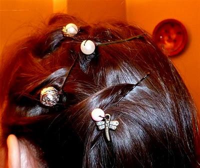 Mis horquillas para el cabello como las de Chanel