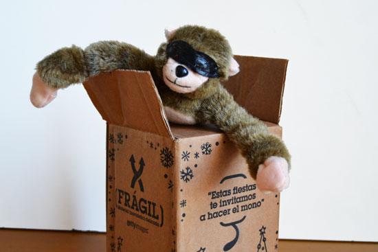 Haciendo el mono en Navidad, la felicitación de Getty Images :)
