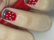 Strawberry Nails Simple NailArt