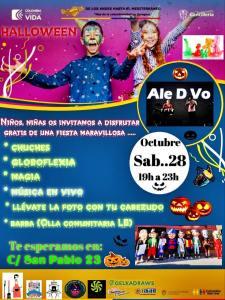 Fiesta de halloween/Mes de la colombianidad