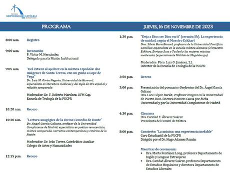 Videos del IV Congreso Internacional de Mística