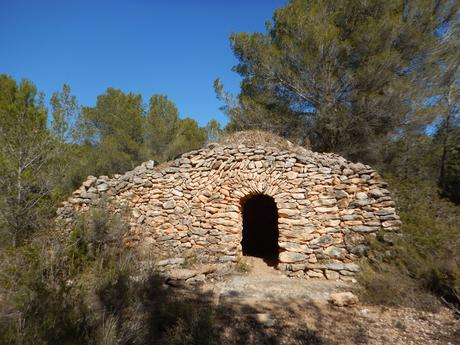 Cabaña de piedra seca