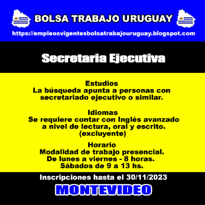 Secretaria Ejecutiva Secretaria Ejecutiva