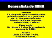 Generalista RRHH