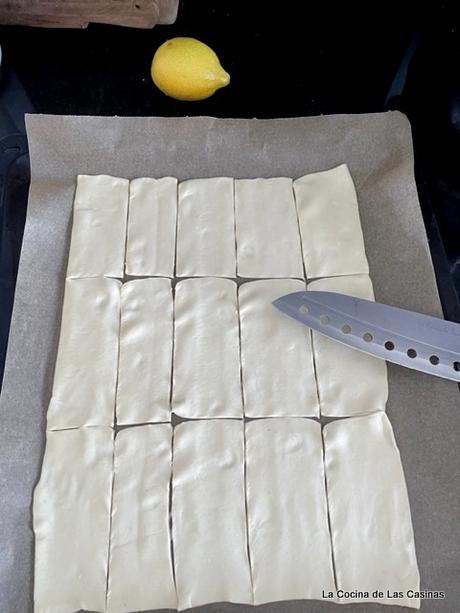 Corbatas de Hojaldre y Almendra #Homenajeblog