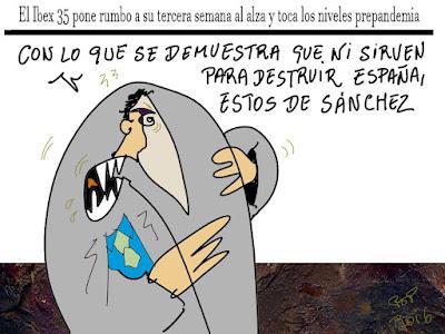 Los ecos de la guerra judeo-palestina en el mundo…Y, en España, ganó de nuevo Sánchez.