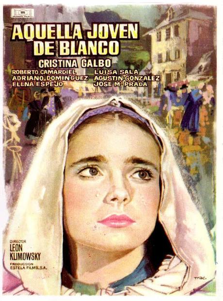 Aquella joven de blanco (Bernardette de Lourdes) (El milagro de Lourdes) (España, 1964)