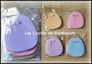 Pack de 4 notas adhesivas kawaii papelería y material escolar en Shein Shein, kawaii, papeleria, material escolar, pack, notas adhesivas, low cost, blogger, blog, microinfluencers