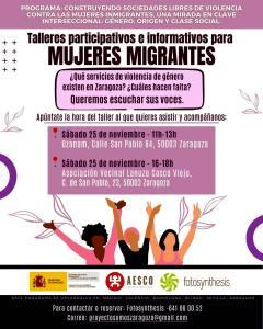 Servicios sobre violencia de género en Zaragoza