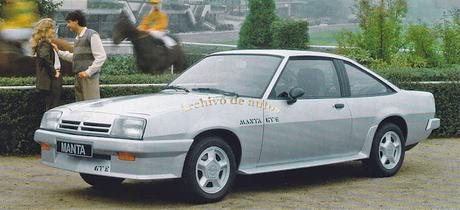 Opel Manta GT/E del año 1983 de Adam Opel Aktiengesellschaft