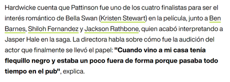 El estudio de 'Crepúsculo' pensaba que Robert Pattinson no era lo suficiente guapo para ser Edward Cullen