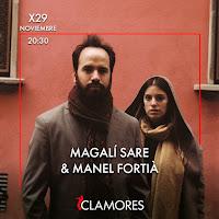 Concierto de Magalí Sare y Manel Fortià en Clamores