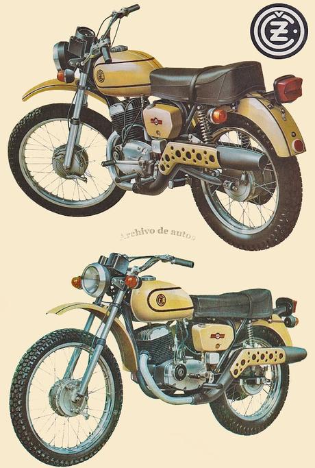 ČZ 175 tipo 482.05 Trail 1974-1976