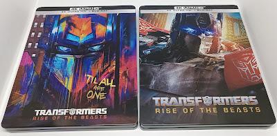 Transformers; El renacer de las Bestias: Ediciones especiales UHD Steelbook