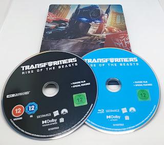 Transformers; El renacer de las Bestias: Ediciones especiales UHD Steelbook