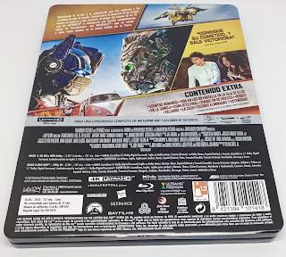 Transformers; El renacer de las Bestias: Ediciones especiales UHD Steelbook