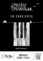 Concierto de Mister Marshall en El Sol