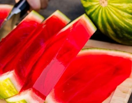 Gelatina de sandia