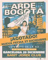 Segunda fecha de Arde Bogotá en Sant Jordi Club