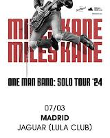 Concierto de Miles Kane en Lula Club