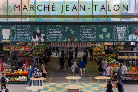 El mercado Jean-Talon en Montreal, Canadá