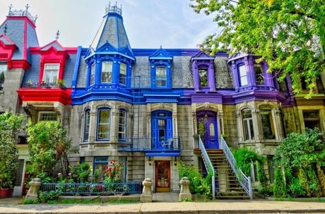 El barrio Plateau-Mont-Royal en Montreal, Quebec