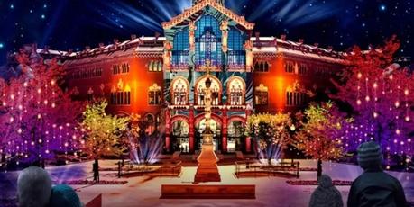 Barcelona brilla con el espectáculo de luces navideñas 2023 en el Passeig de Gràcia
