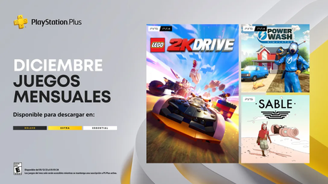 Lego 2K Drive, Powerwash Simulator y Sable se confirman como los títulos para PS Plus en diciembre af982306a7096ccc0bfb313dc7867df3fed1e133