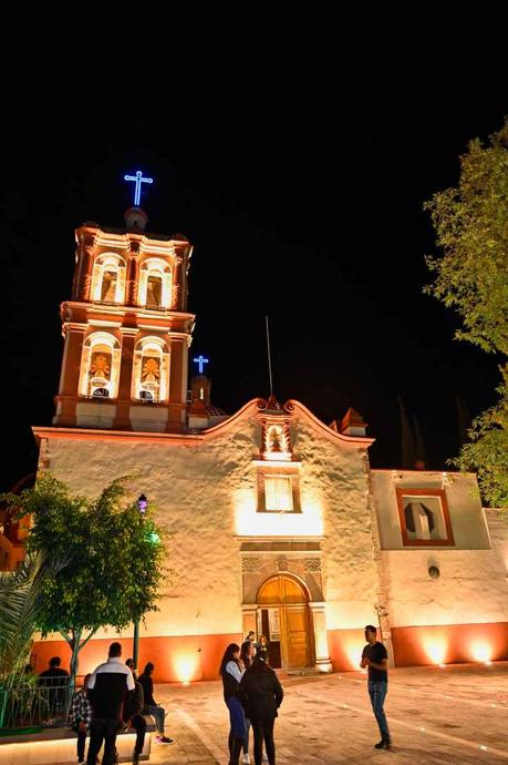 Gobernador Ricardo Gallardo Inaugura Restauración del Atrio de la Iglesia en Tlaxcala, San Luis Potosí