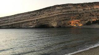 Las Cuevas Hippies de Matala.