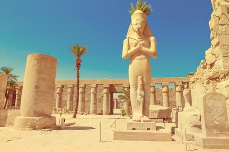 África, Egipto, Luxor, templo de Karnak