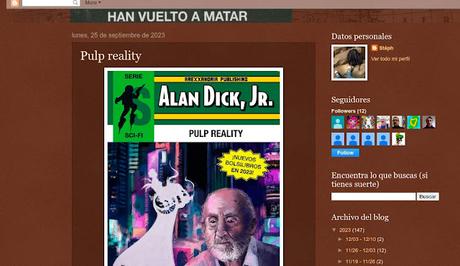 Stéphane Venanzi reseña «Pulp Reality»
